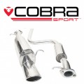 FD33 Cobra Sport Ford Fiesta Mk6 Zetec 2002-07 Cat Back System (Resonated)